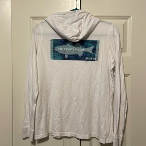 Womens size Medium Vineyard Vines long sleeve hooded T-Shirt